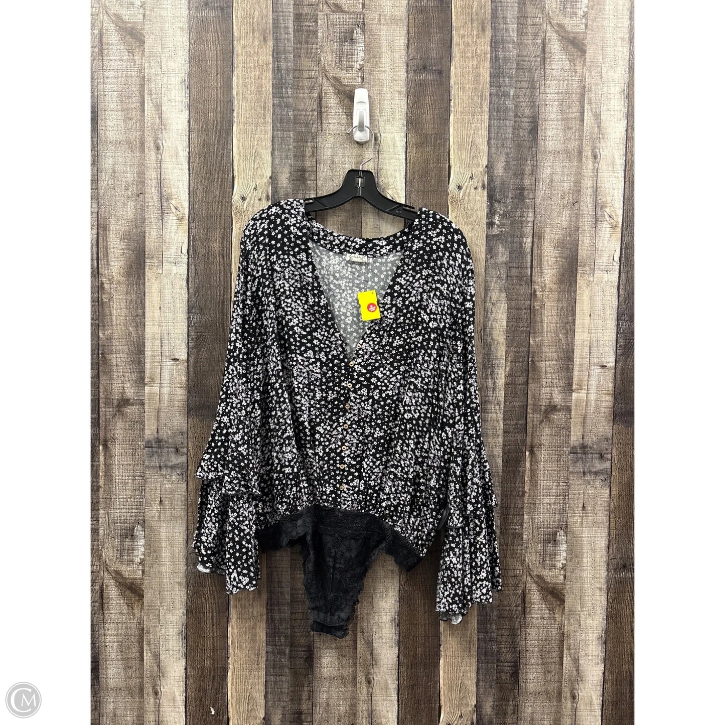 Bodysuit By Free People In Black, Size: L