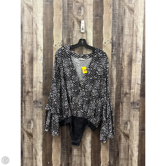 Bodysuit By Free People In Black, Size: L