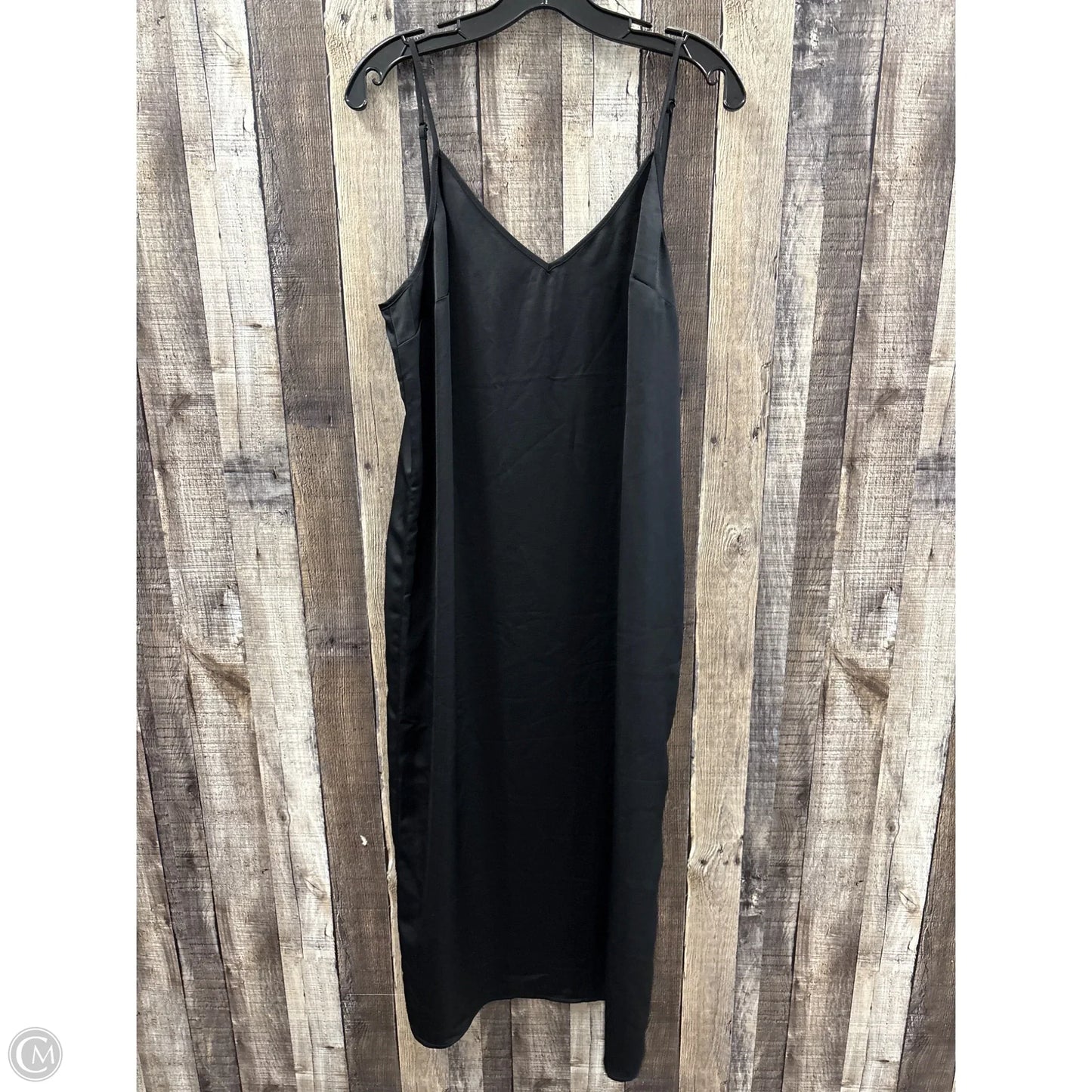 Dress Casual Midi By A New Day In Black, Size: L