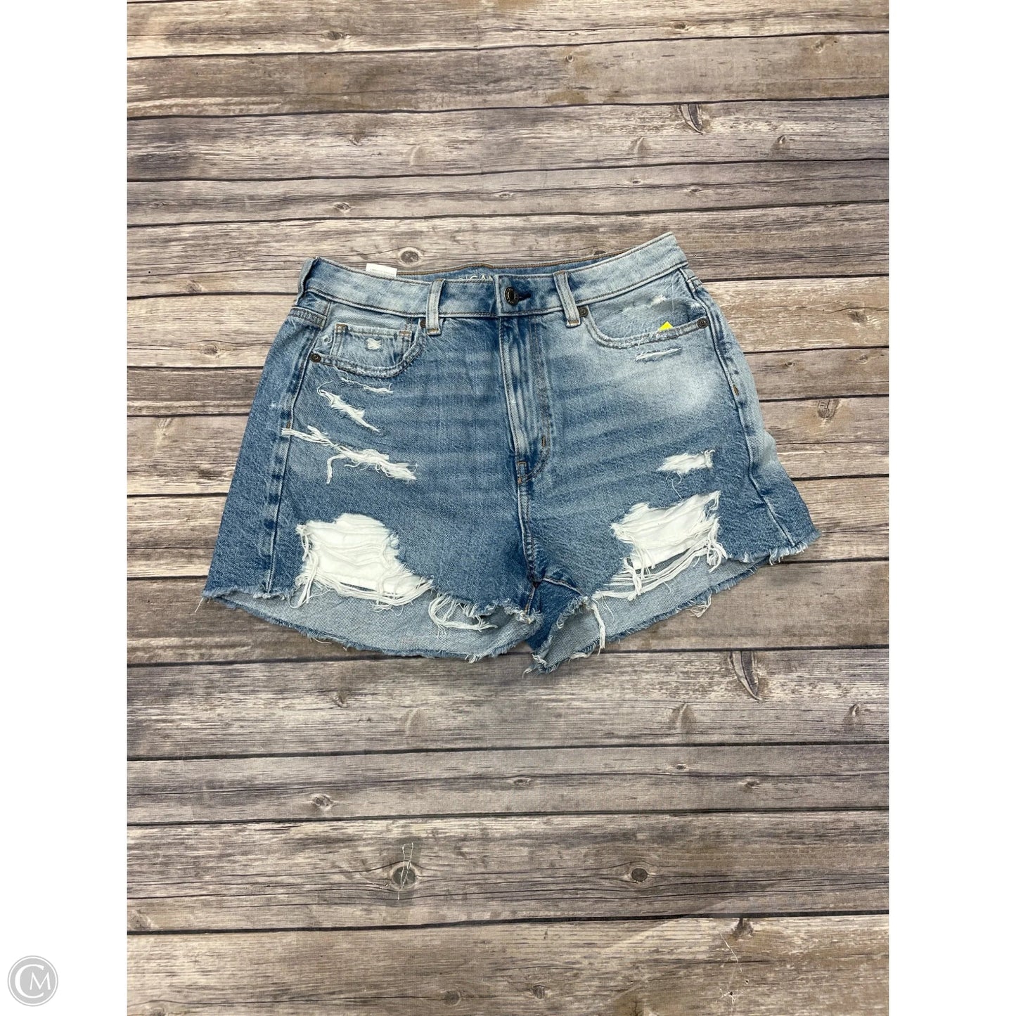 Shorts By American Eagle In Blue Denim, Size: 6