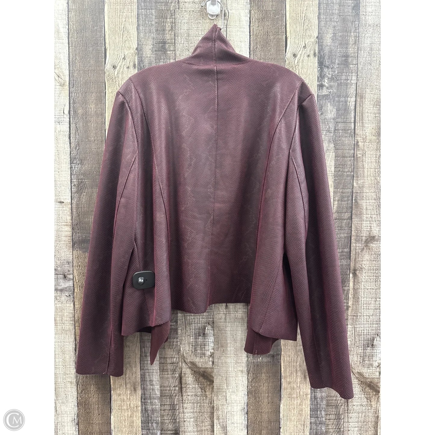 Jacket Other By White House Black Market In Maroon, Size: Xl