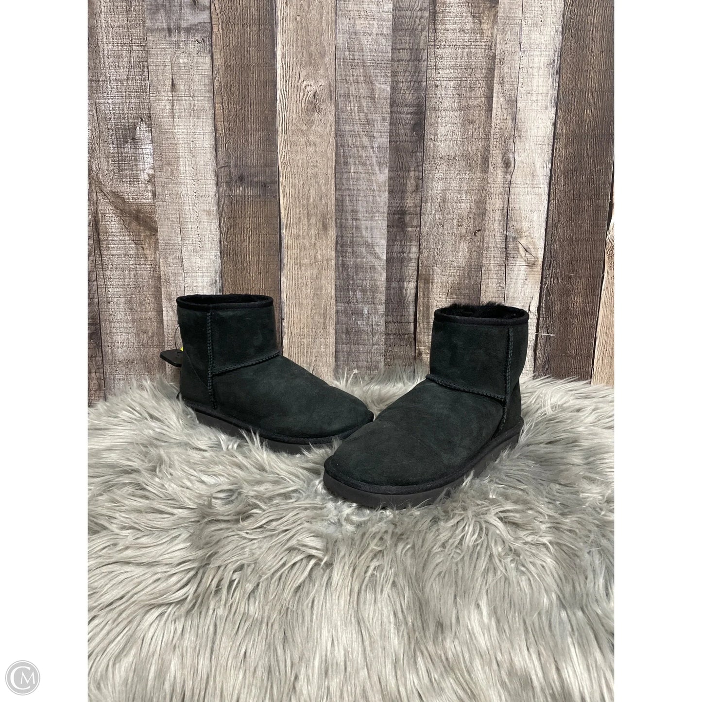 Boots Designer By Ugg In Black, Size: 8