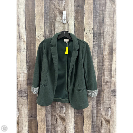 Blazer By Skies Are Blue In Green, Size: Xs