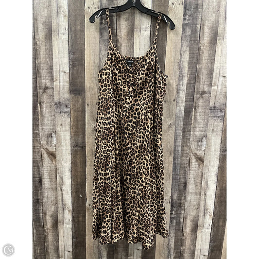 Dress Casual Midi By Torrid In Animal Print, Size: 2x