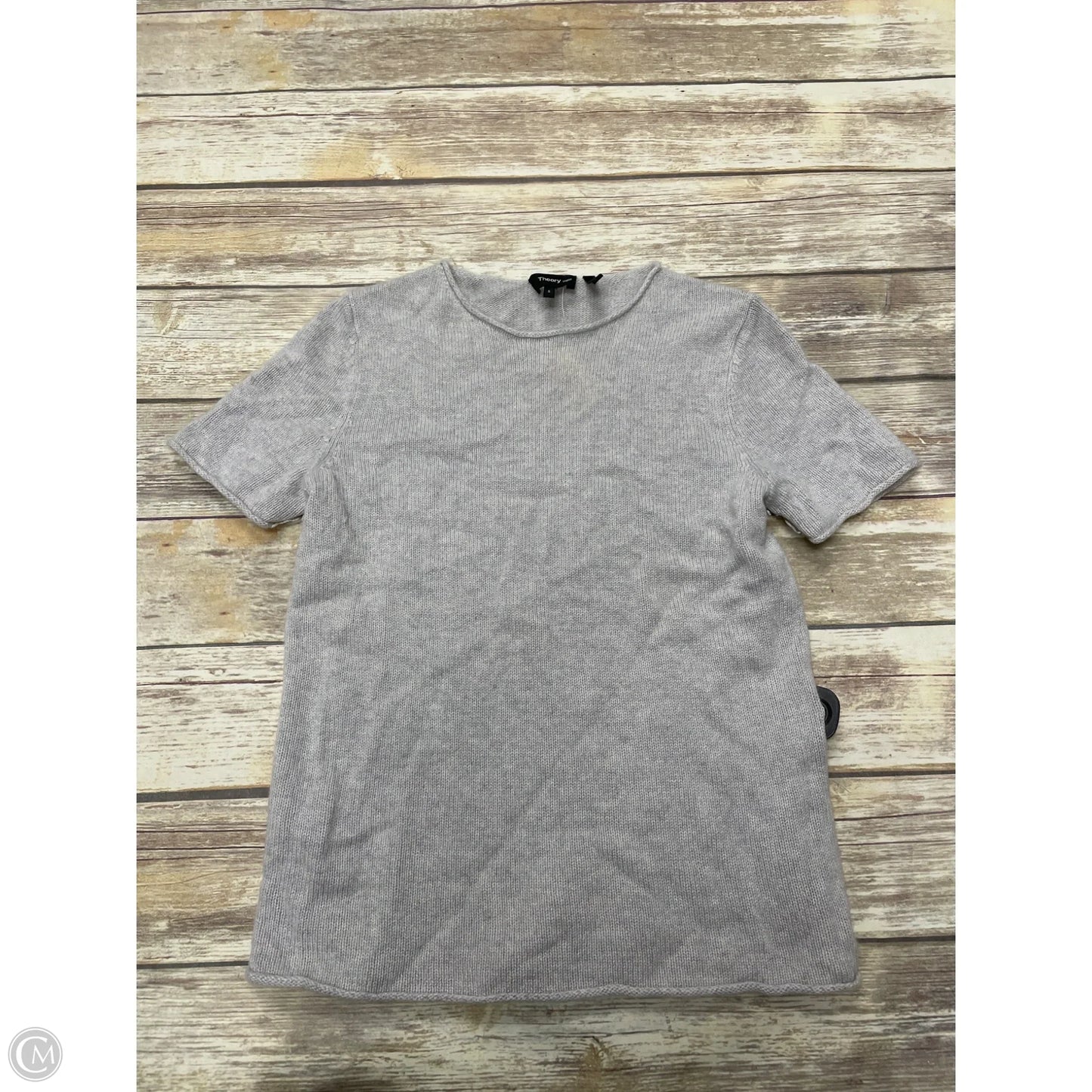 Sweater By Theory In Grey, Size: S