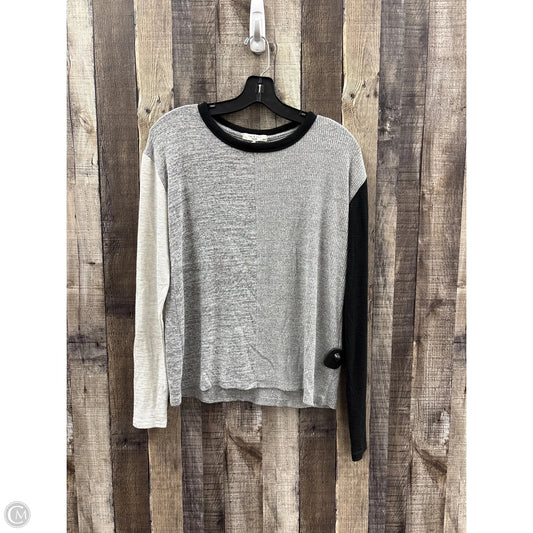Top Long Sleeve By Rag And Bone In Grey, Size: Xs
