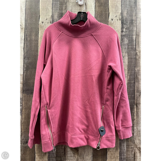 Athletic Sweatshirt Collar By Athleta In Mauve, Size: S