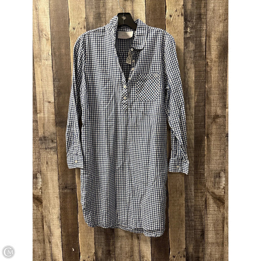 Dress Casual Midi By Lauren James In Checkered Pattern, Size: M