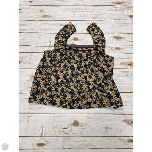 Top Sleeveless By Cme In Multi-colored, Size: M