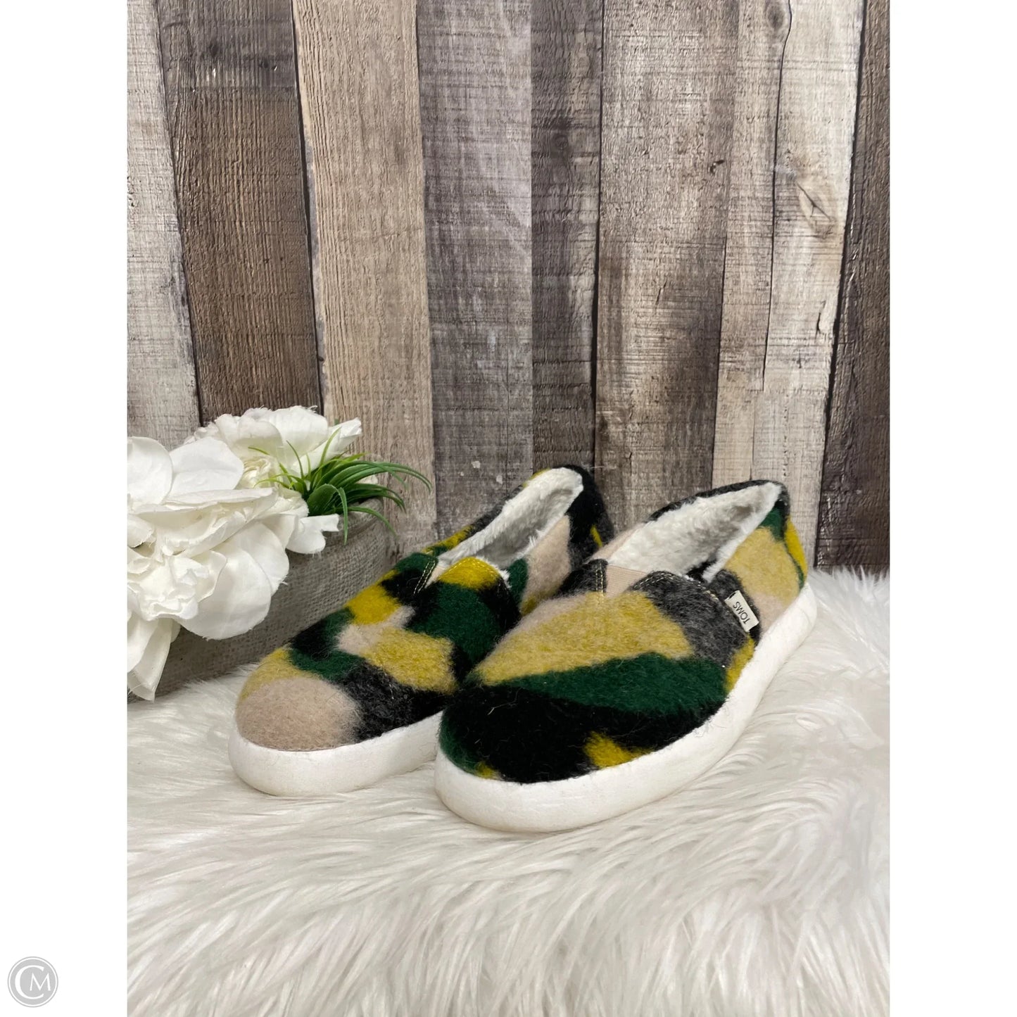 Shoes Flats By Toms In Multi-colored, Size: 8