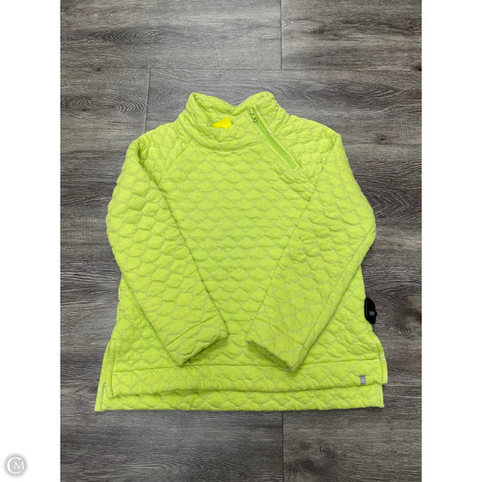 Sweatshirt Collar By Talbots In Green, Size: M