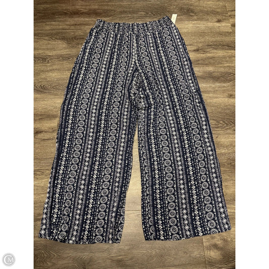 Pants Wide Leg By No Boundaries In Navy, Size: Xl