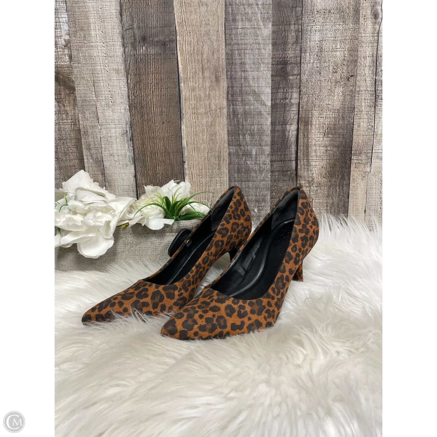 Shoes Heels Stiletto By Nordstrom In Animal Print, Size: 7
