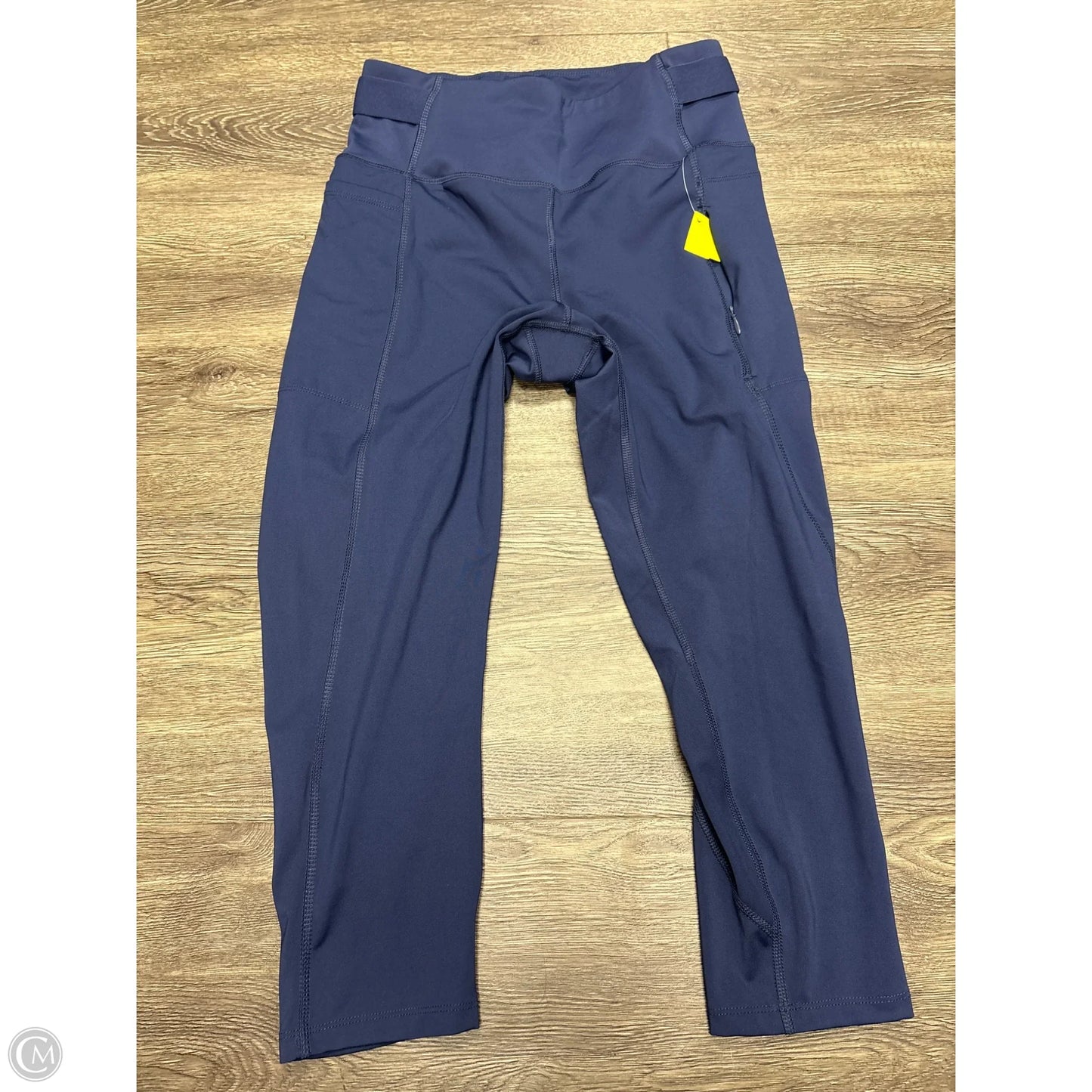 Athletic Leggings By Layer 8 In Blue, Size: M