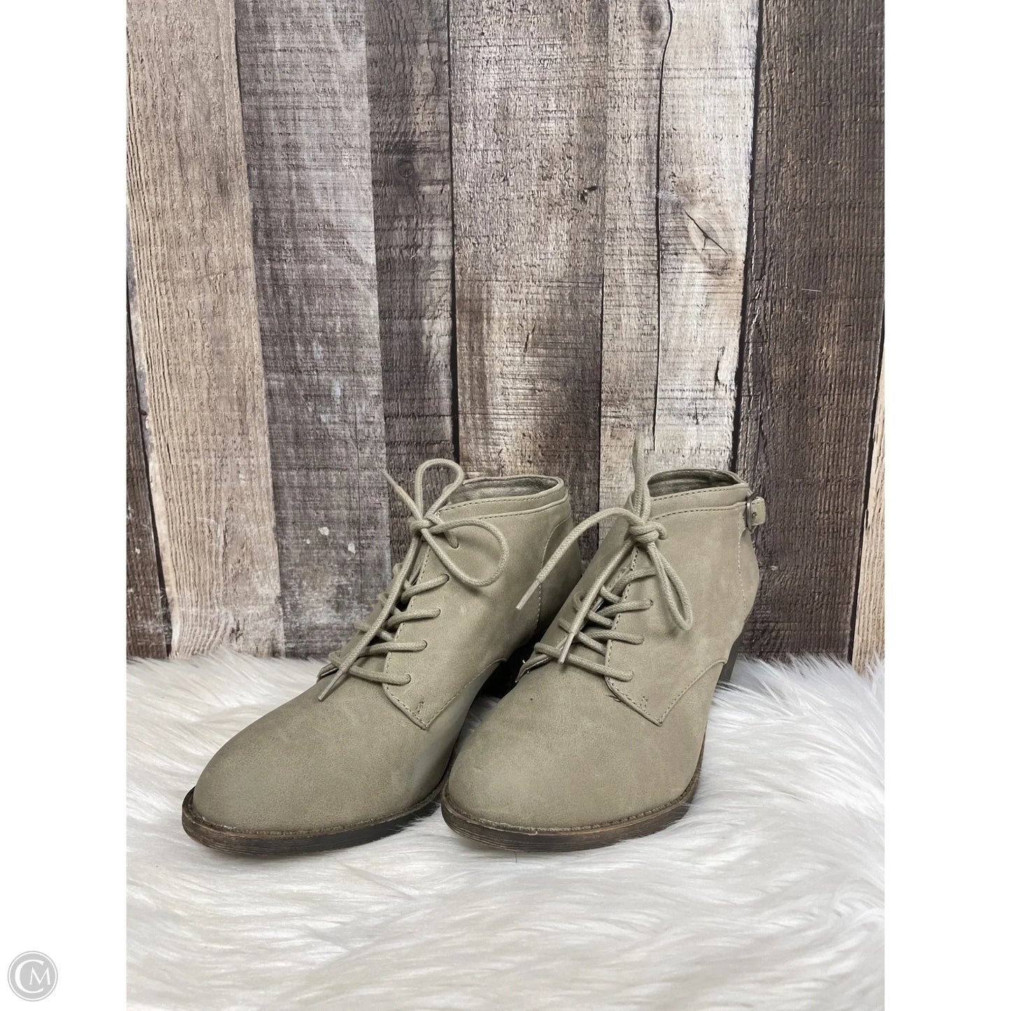 Shoes Heels Block By Rocket Dogs In Taupe, Size: 8.5