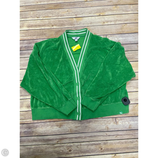 Cardigan By Joy Lab In Green, Size: Xxl
