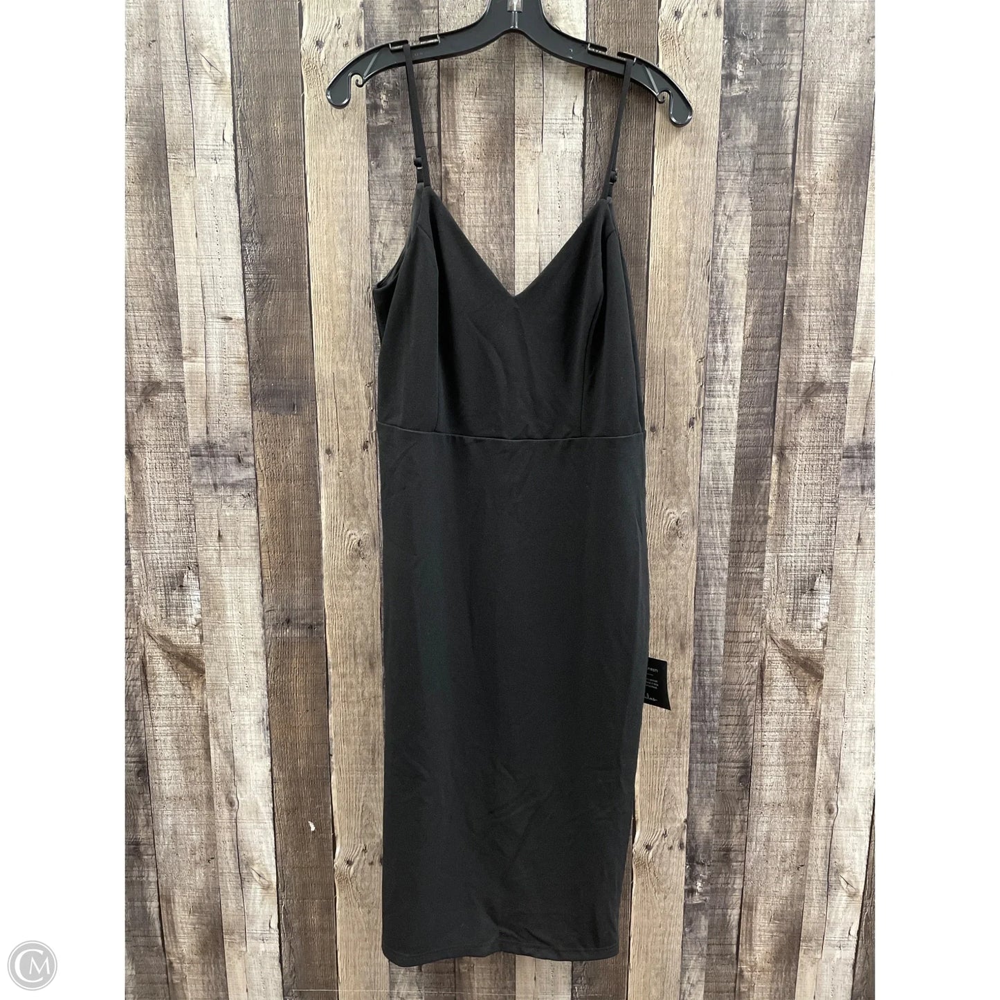 Dress Casual Midi By Lulus In Black, Size: Xl