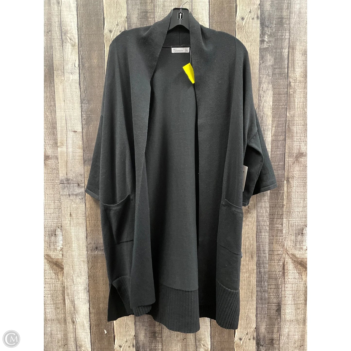 Cardigan By 89th And Madison In Black, Size: Xl