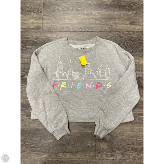 Sweatshirt Crewneck By Cme In Grey, Size: M