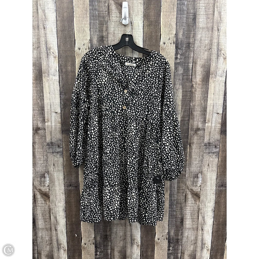 Dress Casual Short By Kirundo In Animal Print, Size: S