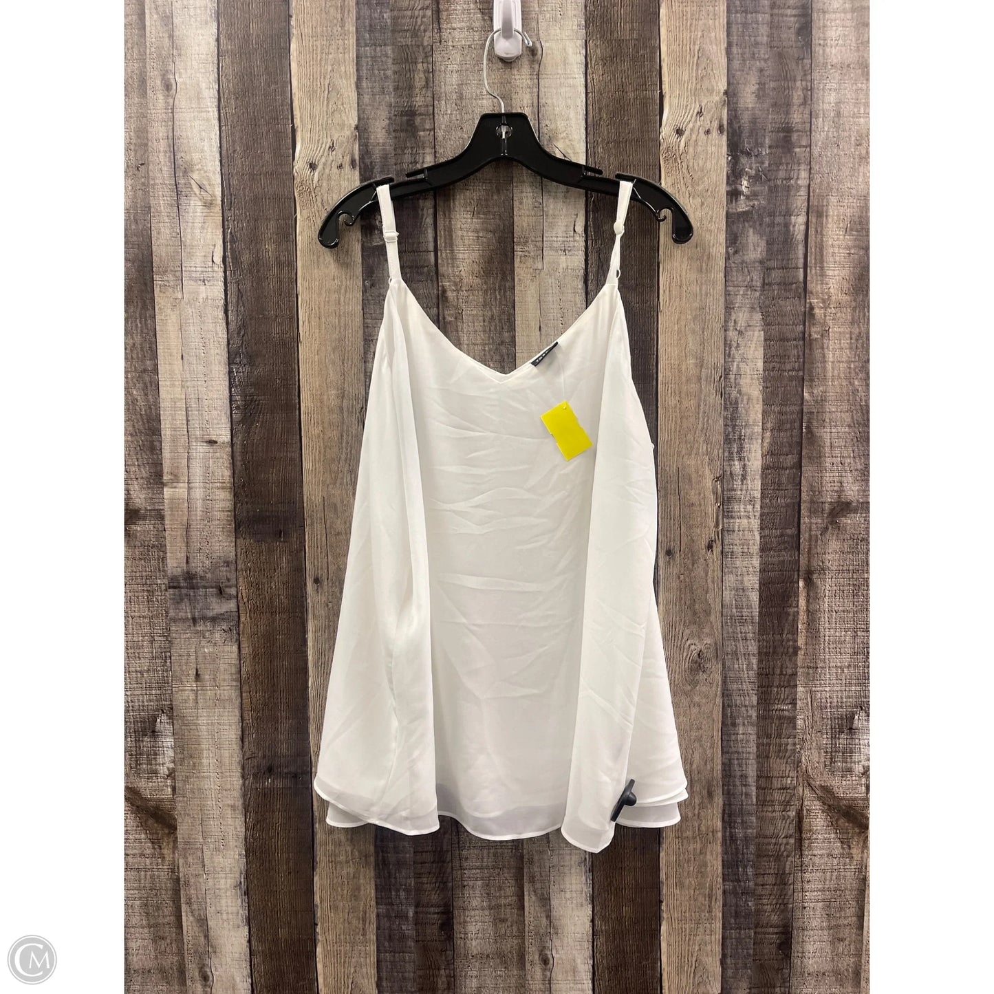 Top Sleeveless By Torrid In White, Size: 3x