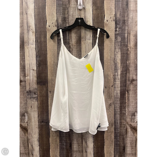 Top Sleeveless By Torrid In White, Size: 3x