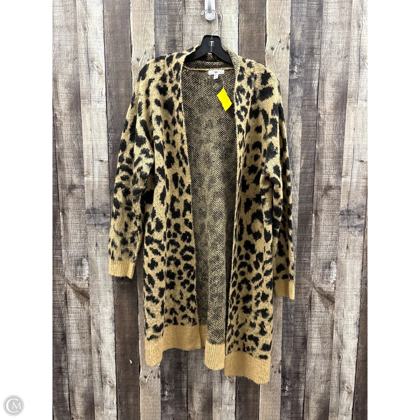 Sweater Cardigan By Bp In Animal Print, Size: Xl