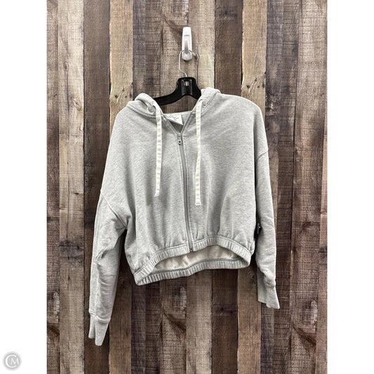 Sweatshirt Hoodie By Aerie In Grey, Size: S