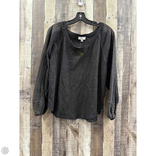 Top Long Sleeve By Umgee In Black, Size: M