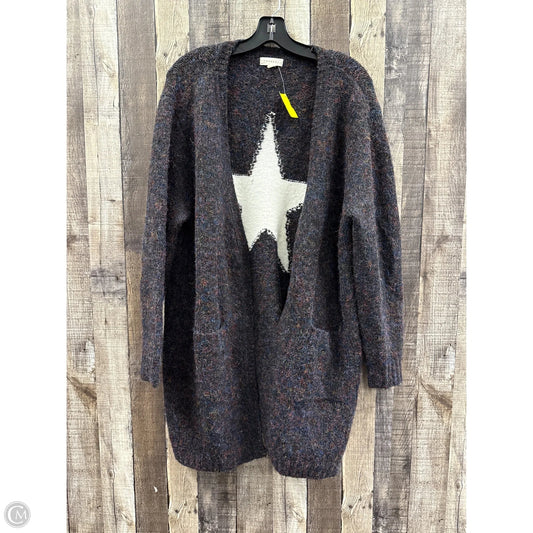 Sweater Cardigan By Promesa In Multi-colored, Size: S