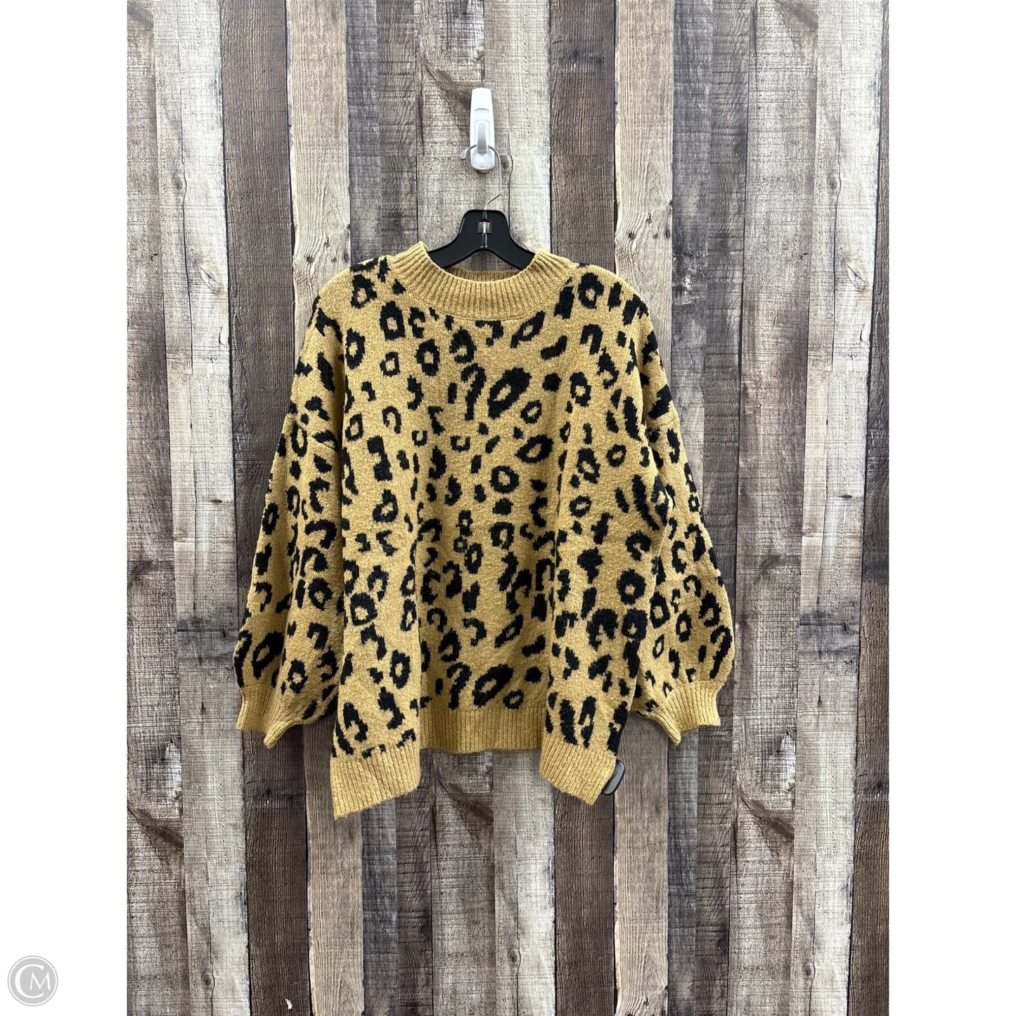 Sweater By Hyfve In Animal Print, Size: S