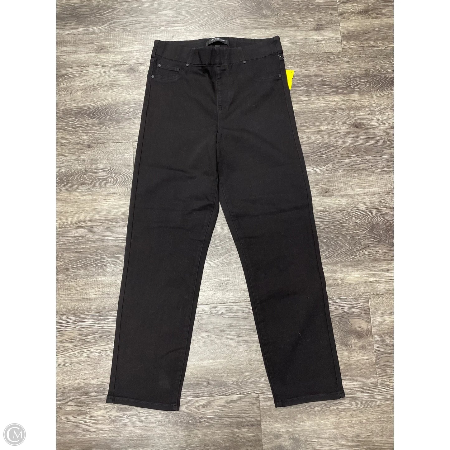 Pants Dress By Liverpool In Black, Size: 8