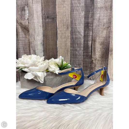 Shoes Heels Kitten By Franco Sarto In Blue, Size: 7