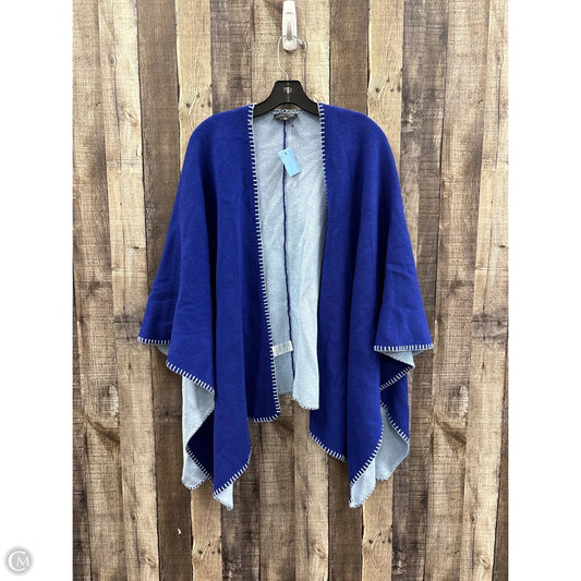 Shawl By Saks Fifth Avenue In Blue, Size: Osfm
