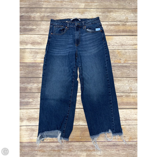 Jeans Wide Leg By Celebrity Pink In Blue Denim, Size: 8