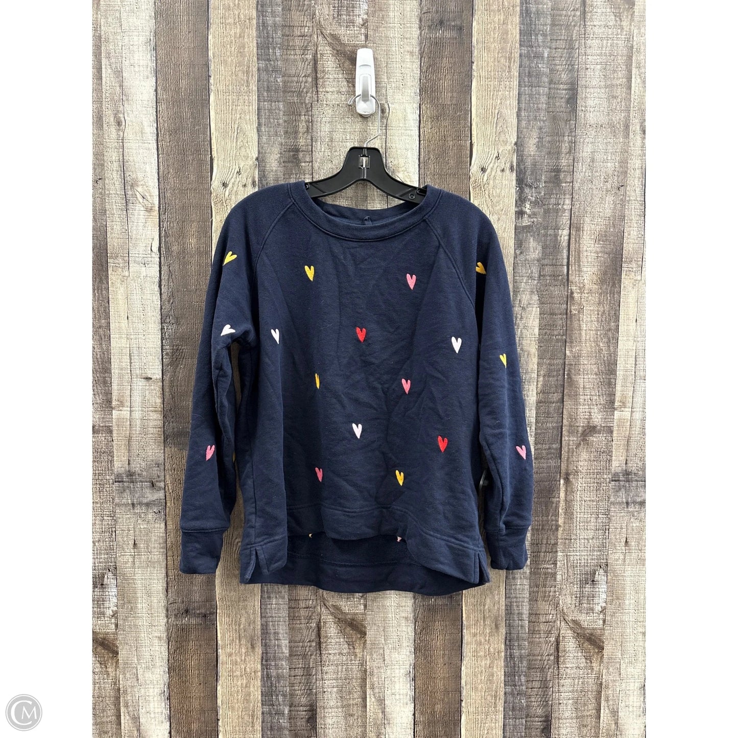 Sweatshirt Crewneck By Lou And Grey In Navy, Size: S