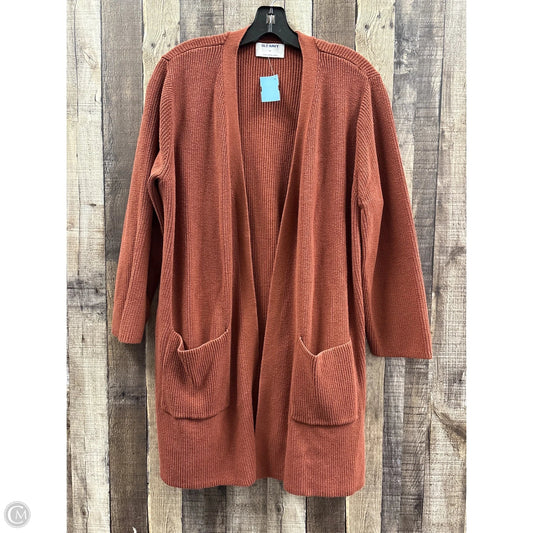 Sweater Cardigan By Old Navy In Brown, Size: 3x