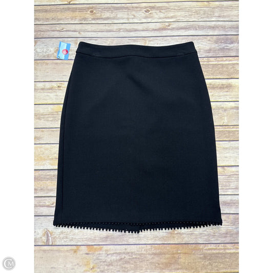 Skirt Midi By Ann Taylor In Black, Size: 4p