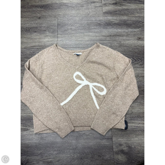 Sweater By American Eagle In Brown, Size: Xs