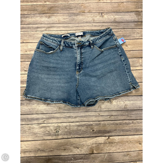 Shorts By Ava & Viv In Blue Denim, Size: 16
