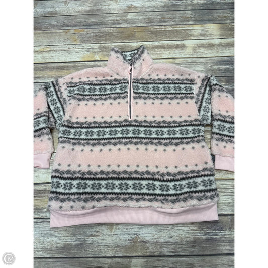 Jacket Fleece By Hippie Rose In Animal Print, Size: S