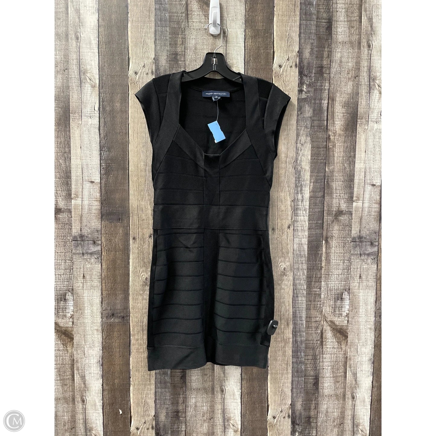 Dress Casual Midi By French Connection In Black, Size: M