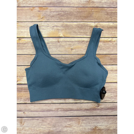 Athletic Bra By Cmf In Blue, Size: M