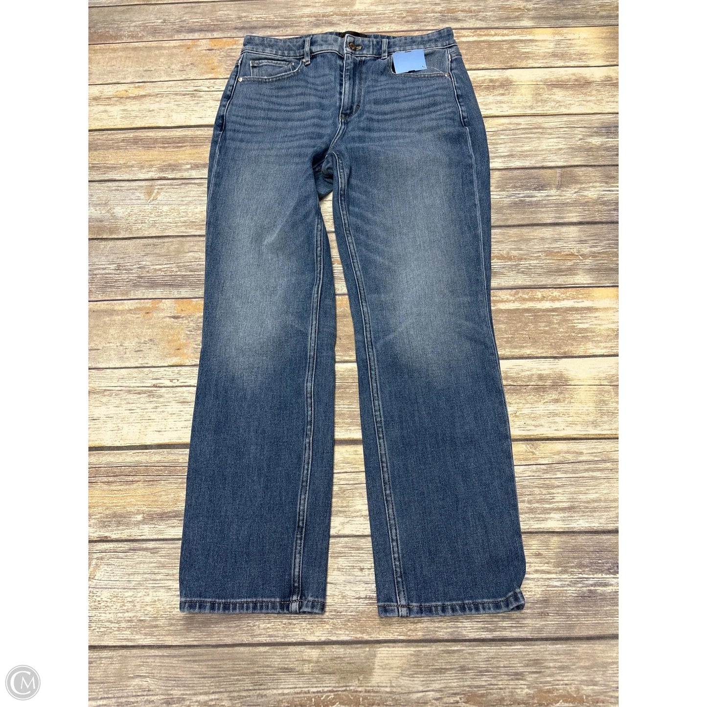 Jeans Boyfriend By White House Black Market In Blue Denim, Size: 6