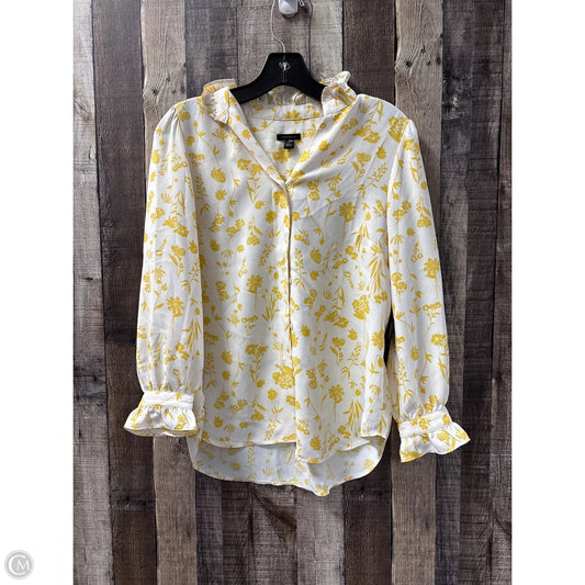 Top Long Sleeve By Ann Taylor In Multi-colored, Size: Xs