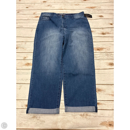 Jeans Straight By Cme In Blue Denim, Size: 16