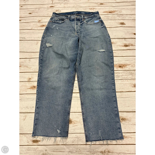 Jeans Straight By Old Navy In Blue Denim, Size: 12