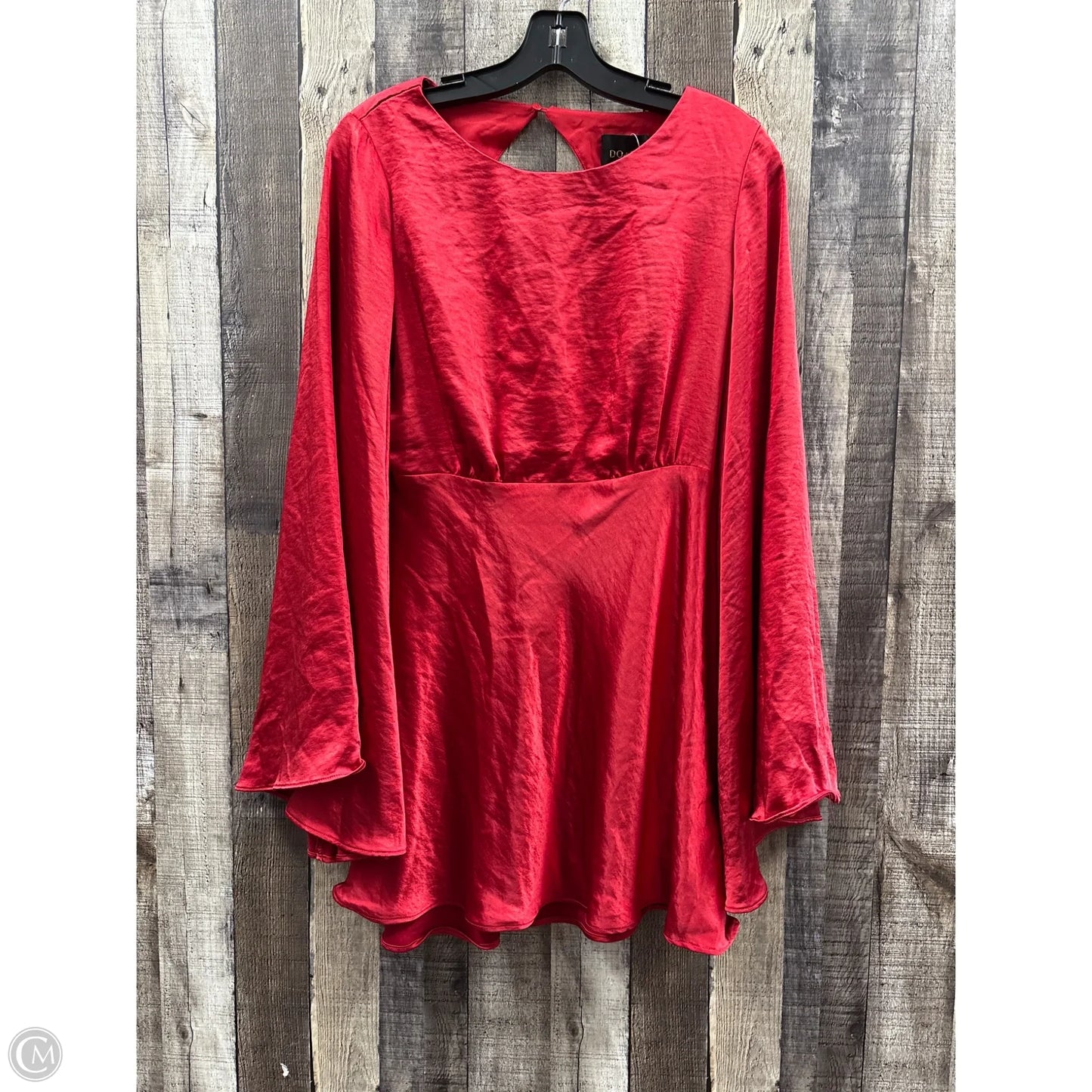 Dress Party Short By Do + Be In Red, Size: M