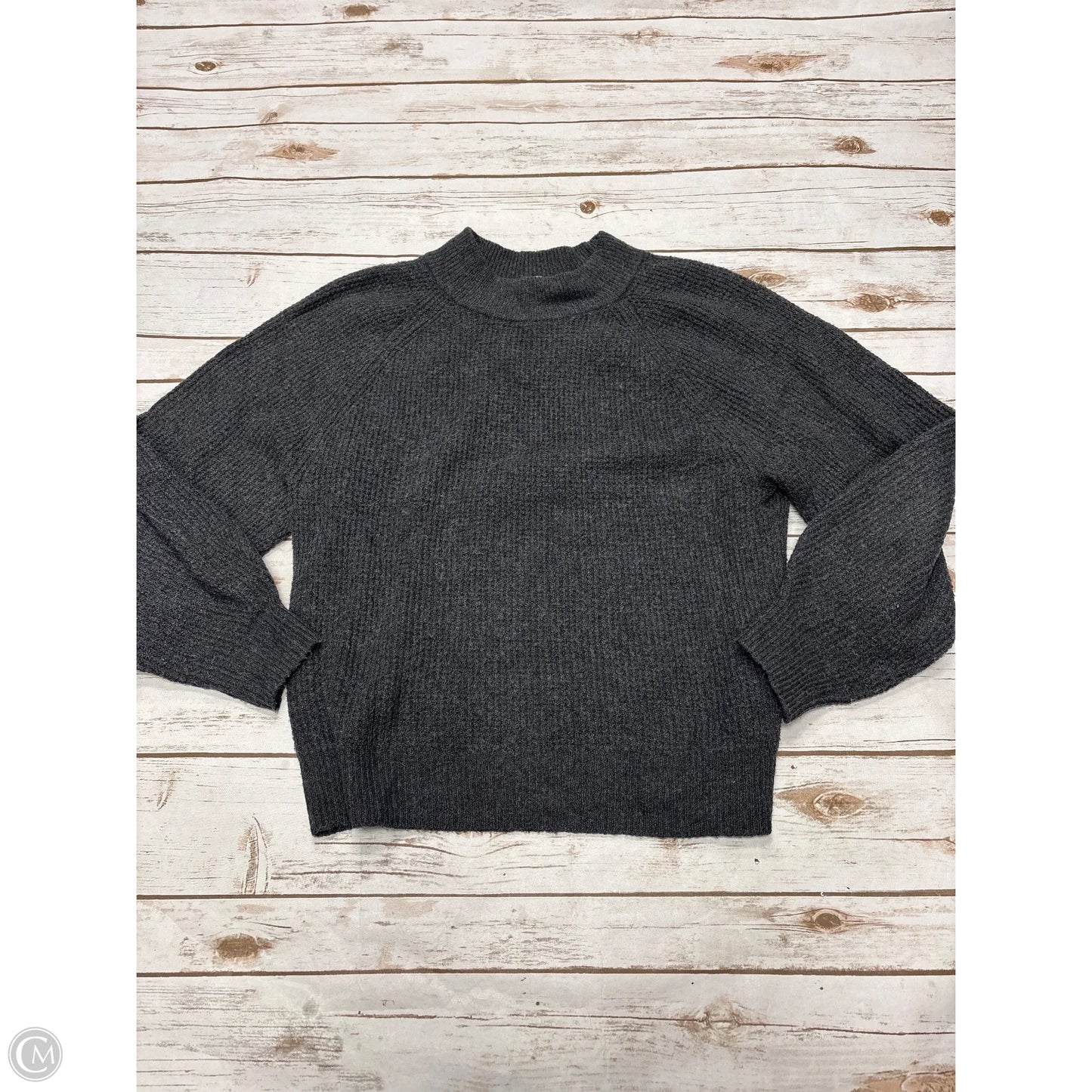Sweater By Gap In Grey, Size: S
