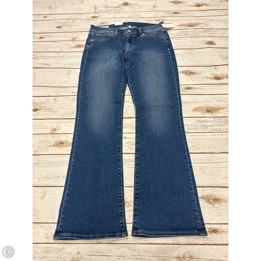 Jeans Boot Cut By Gap In Blue Denim, Size: 10